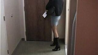 Tiny lingerie girlfriend fingers pussy and reads porn magazine - porn video