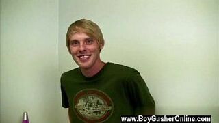 Hot gay scene Once he gets Mitch up on his knees and embarks to jerk - porn video