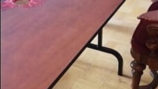Stomping cum out of cock - porn video