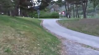 naked under the highway during the day - porn video