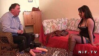 Frenc milf gets her ass fisted and fucked - porn video