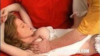 Teen fucked by dirty old man - porn video