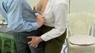 Crazy old mom gets hard cock - porn video