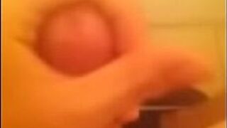 Nice big white dick jacking off - porn video