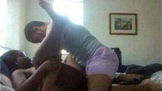 teen ebony couple - porn video
