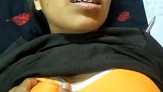 I saw the ass of my step cousin step sister while she was studying and my penis got erect - porn video