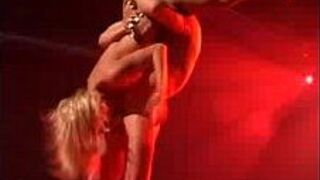 Beauty stripper gets huge cock - porn video