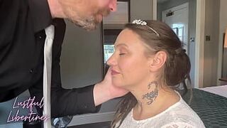 Creampie pregnant daughter in law minutes before her wedding - porn video
