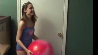 Cute little Kitty playing at the park - porn video