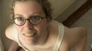 Anal Attempt With Spectacled Wife - porn video